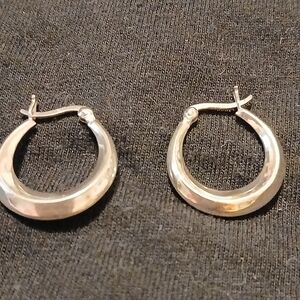925 Sterling Silver Hoops